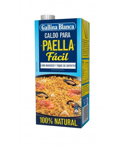 Caldo Caseiro para Paelha Gallina Blanca