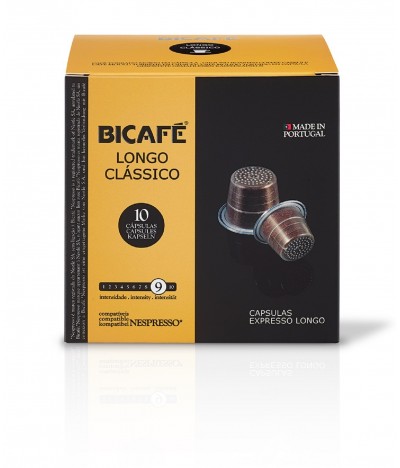 Bicafé Longo Clássico 10 cápsulas