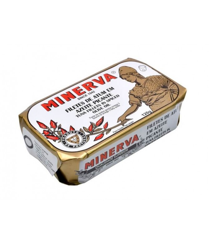 Minerva Filete Atún Aceite & Pickles 120gr T Minerva Filete Atún Aceite & Pickles 120gr T