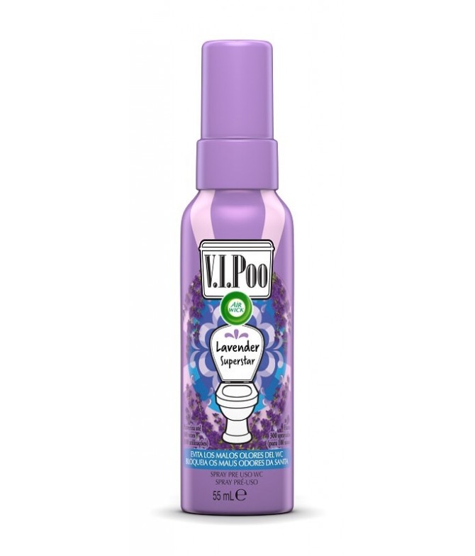AirWick Spray WC V.I.Poo Lavanda 55ml T AirWick Spray WC V.I.Poo Lavanda 55ml T