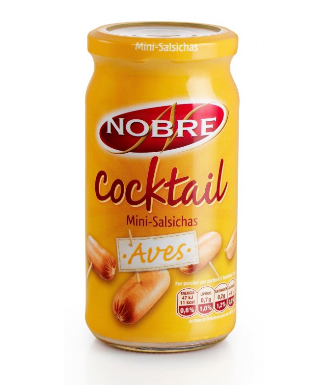 Nobre Salchichas Cocktail de Aves 360gr T Nobre Salchichas Cocktail de Aves 360gr T