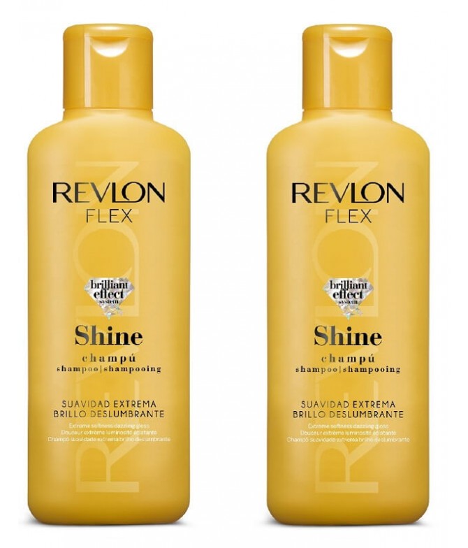 PACK 2 Revlon Champú Flex Shine 400ml T PACK 2 Revlon Champú Flex Shine 400ml T