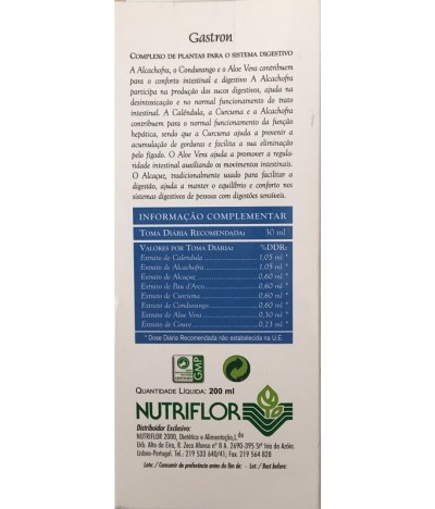 Nutriflor Gastron DIGESTÃO 200ml