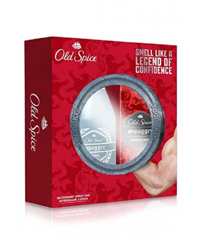 Old Spice Coffret Deo & Aftershave Swagger 150ml+100ml T Old Spice Coffret Deo & Aftershave Swagger 150ml+100ml T