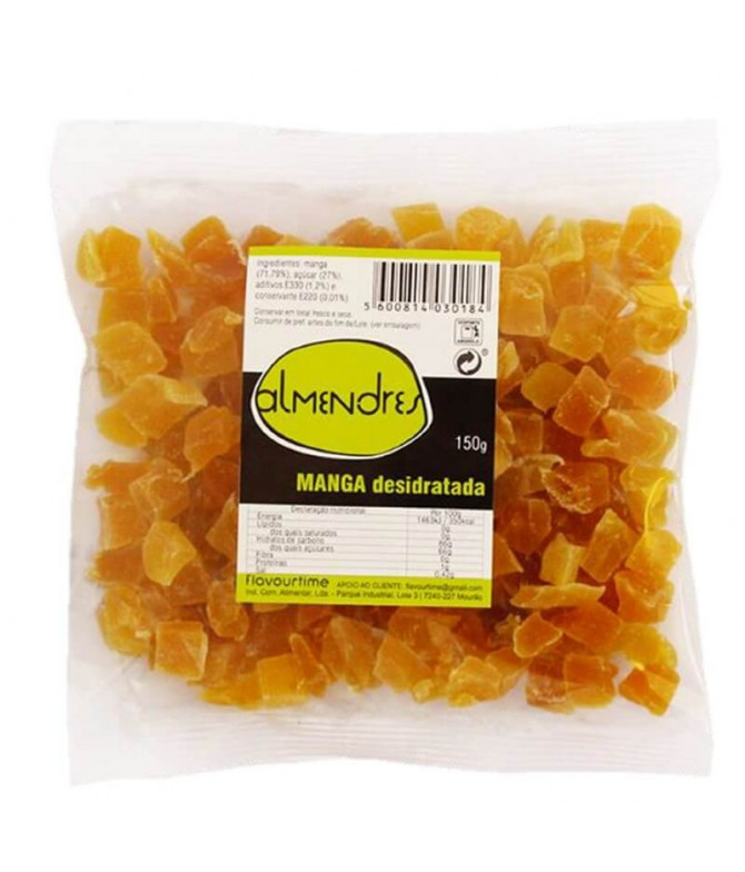 Almendres Manga Desidratada Cubos 150gr