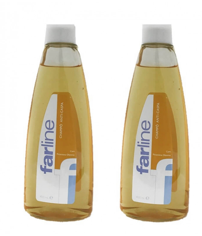 PACK 2 Farline Champô Anti-Caspa 400ml PACK 2 Farline Champô Anti-Caspa 400ml