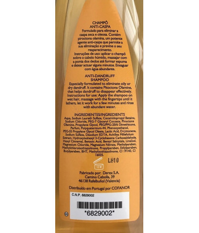 PACK 2 Farline Champô Anti-Caspa 400ml