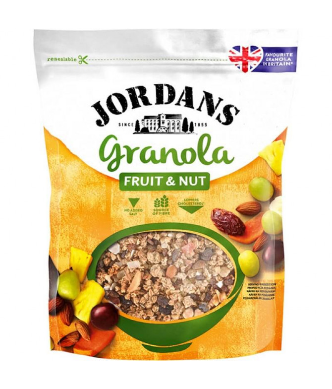 Jordans Granola Fruta & Frutos Secos 370gr T Jordans Granola Fruta & Frutos Secos 370gr T