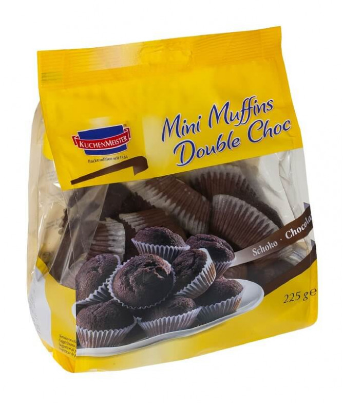 Kuchen Meister Mini Muffins Double Choc 225gr Kuchen Meister Mini Muffins Double Choc 225gr
