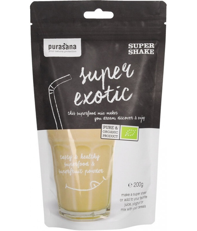 Purasana Batido Super Shake Super Exotic 200gr t Purasana Batido Super Shake Super Exotic 200gr t