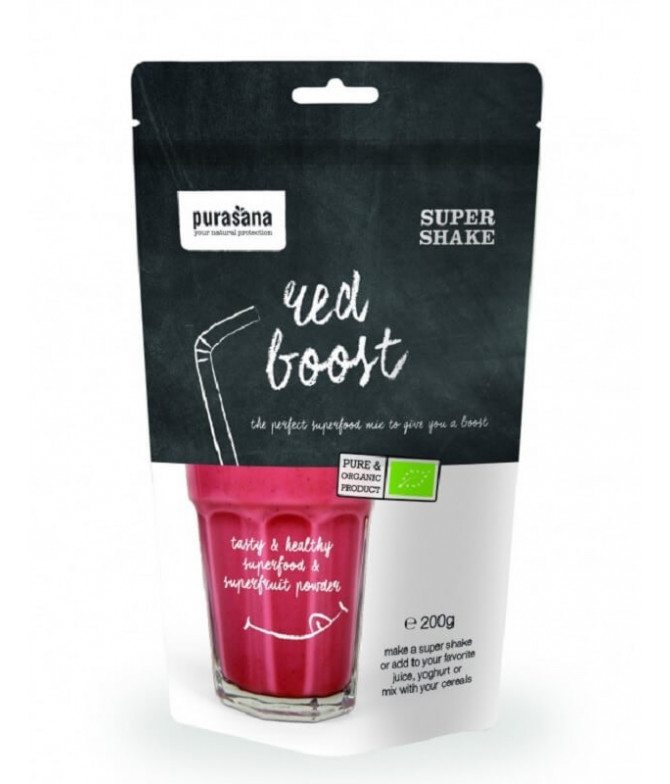 Purasana Batido Super Shake Red Boost 200gr T Purasana Batido Super Shake Red Boost 200gr T
