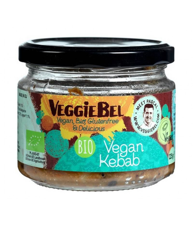 VeggieBel Molho Vegan Kebab BIO 225gr VeggieBel Molho Vegan Kebab BIO 225gr