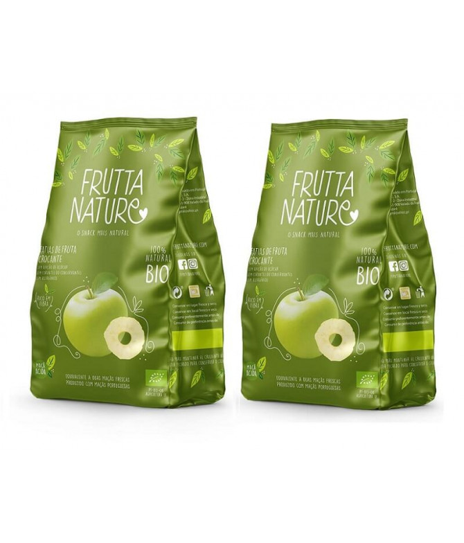 PACK 2 Frutta Nature Maçã Verde BIO 40gr PACK 2 Frutta Nature Maçã Verde BIO 40gr