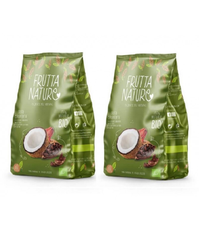 PACK 2 Frutta Nature Coco & Cacao BIO 30gr T PACK 2 Frutta Nature Coco & Cacao BIO 30gr T