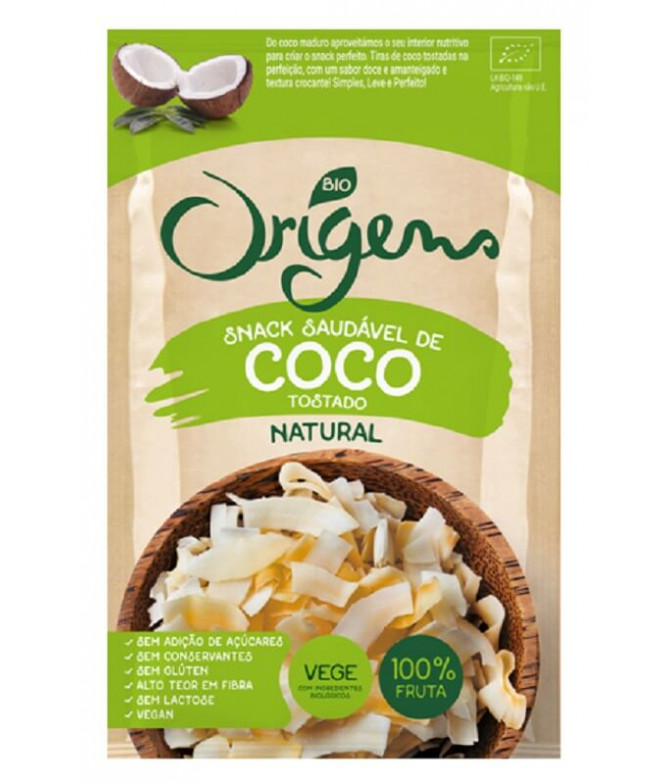 Origens Bio Snack Coco Natural 20gr Origens Bio Snack Coco Natural 20gr