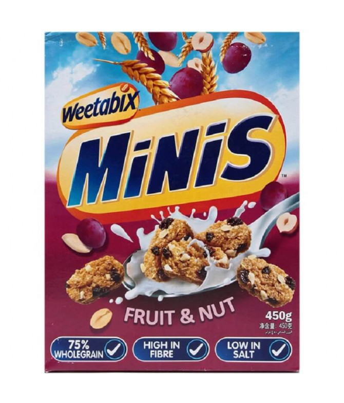 Weetabix Minis Fruta & Frutos Secos 450gr