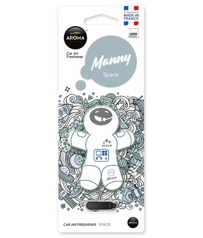 Aroma Car Ambientador Auto Manny Space 1un Aroma Car Ambientador Auto Manny Space 1un