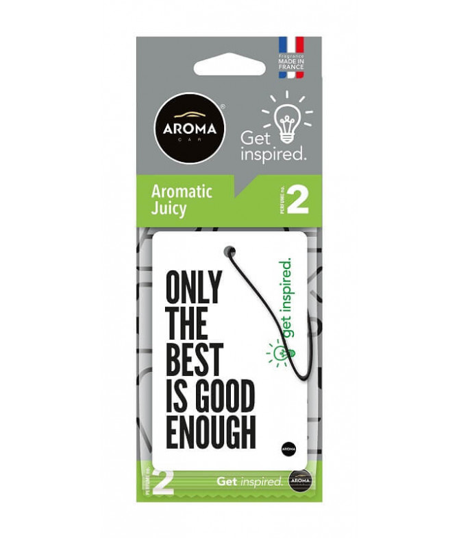 Ambientador Auto Get INSPIRED Aromatic Juice 1un Ambientador Auto Get INSPIRED Aromatic Juice 1un