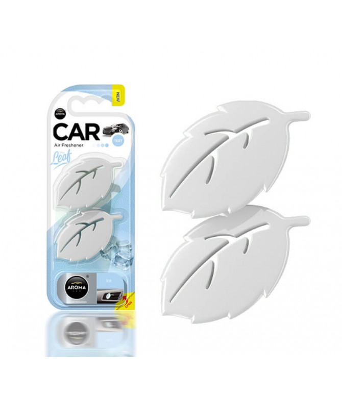 Aroma Car Ambientador Auto Leaf Ice 2un Aroma Car Ambientador Auto Leaf Ice 2un