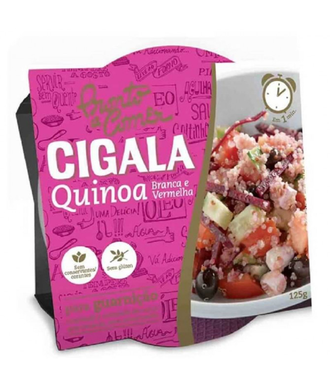 Cigala Pronto a Comer Quinoa Branca & Vermelha 125gr