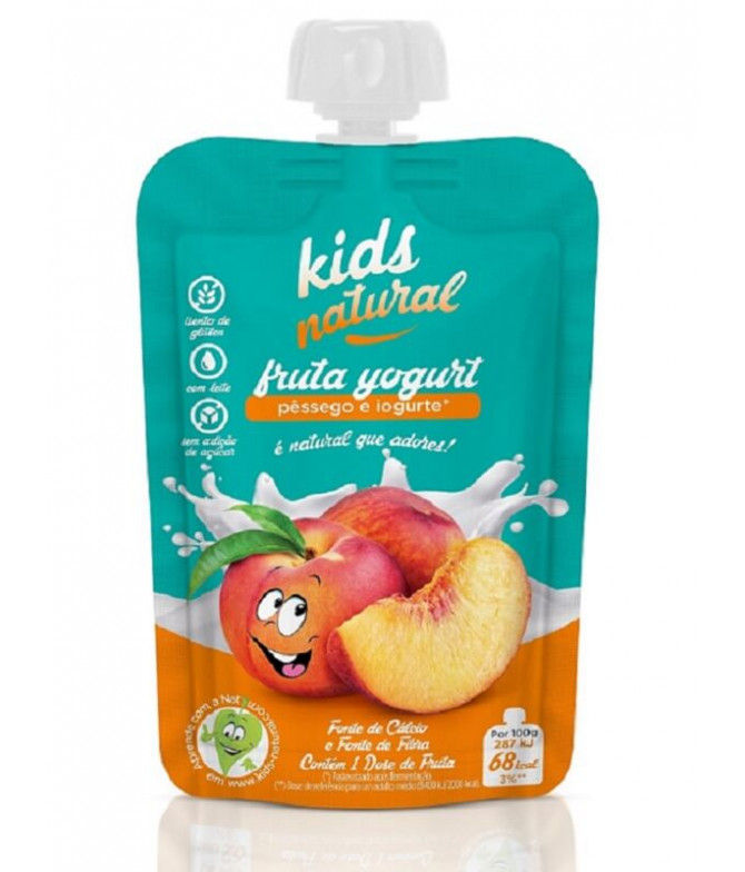 Snack Fruta Pêssego Iogurte 100gr Snack Fruta Pêssego Iogurte 100gr