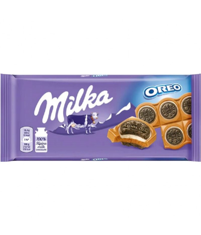 Milka Chocolate Oreo 92gr