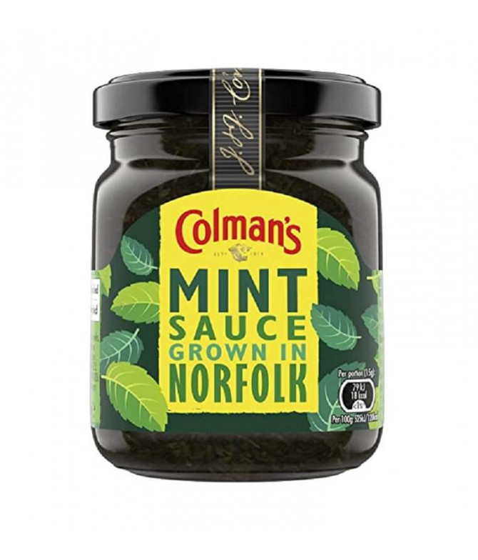 Colmans Salsa Menta 165gr T Colmans Salsa Menta 165gr T