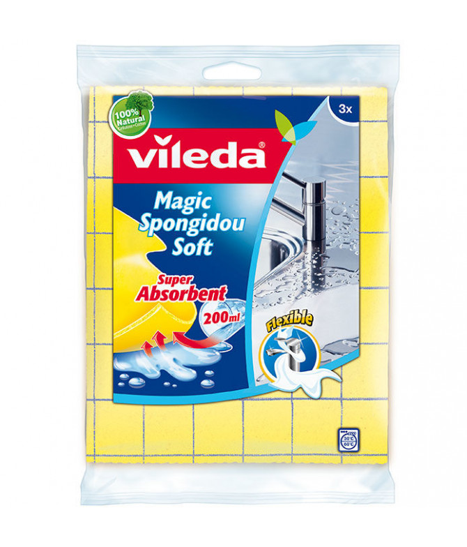Vileda Paño Esponja Magico 3un Vileda Paño Esponja Magico 3un
