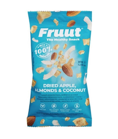 Fruut Snack Maçã, Amêndoa & Coco 30gr