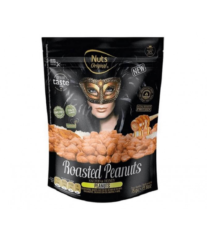 Nuts Original Amendoim Tostado Sal Mel 75gr