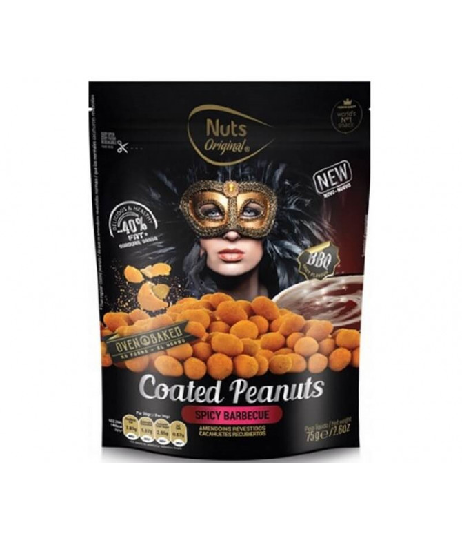 Nuts Original Cacahuetes Barbecoa 75gr T Nuts Original Cacahuetes Barbecoa 75gr T