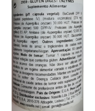 Now Gluten Digest Enzymes DIGESTON 60un T