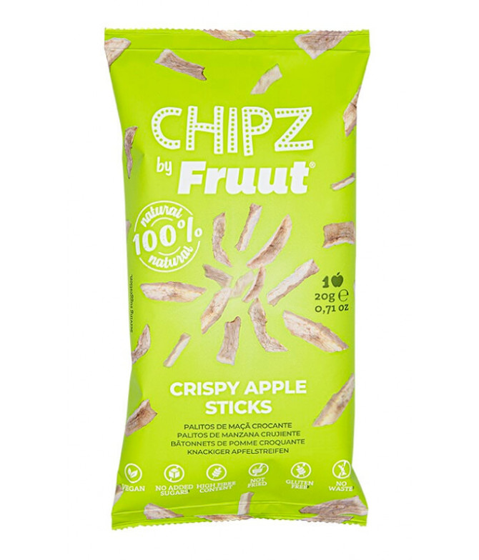 Fruut Chipz Maçã Verde 20gr Fruut Chipz Maçã Verde 20gr