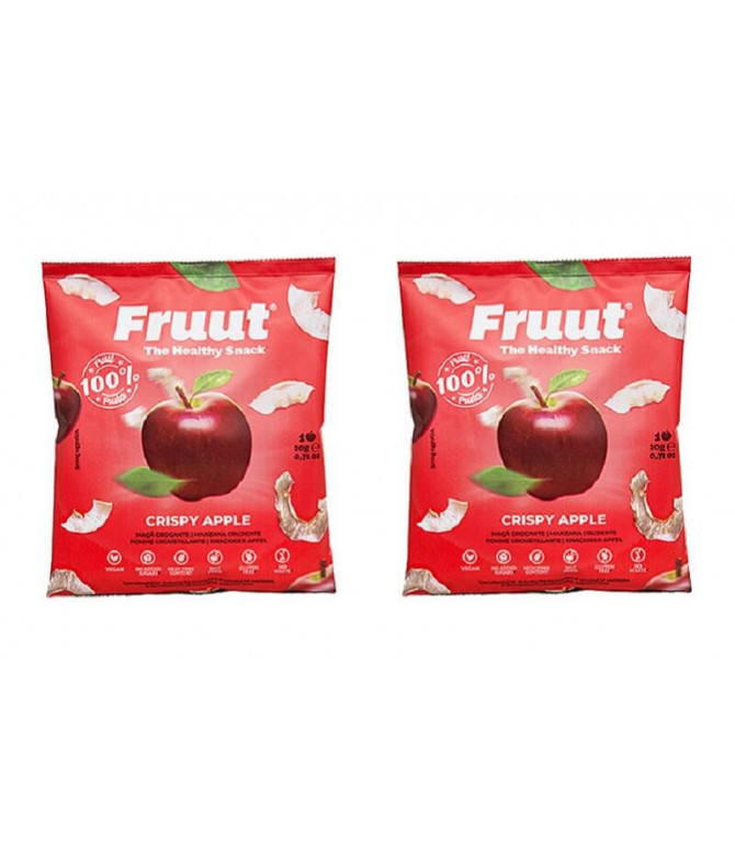 PACK 2 Fruut 100% Manzana Roja 20gr T PACK 2 Fruut 100% Manzana Roja 20gr T