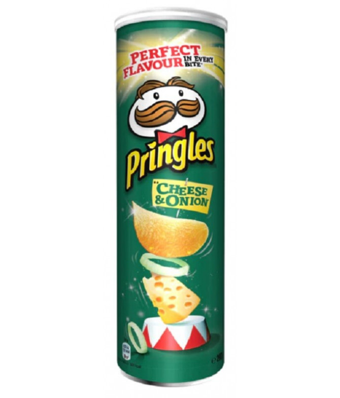 Pringles Queso & Cebolla 200gr T Pringles Queso & Cebolla 200gr T