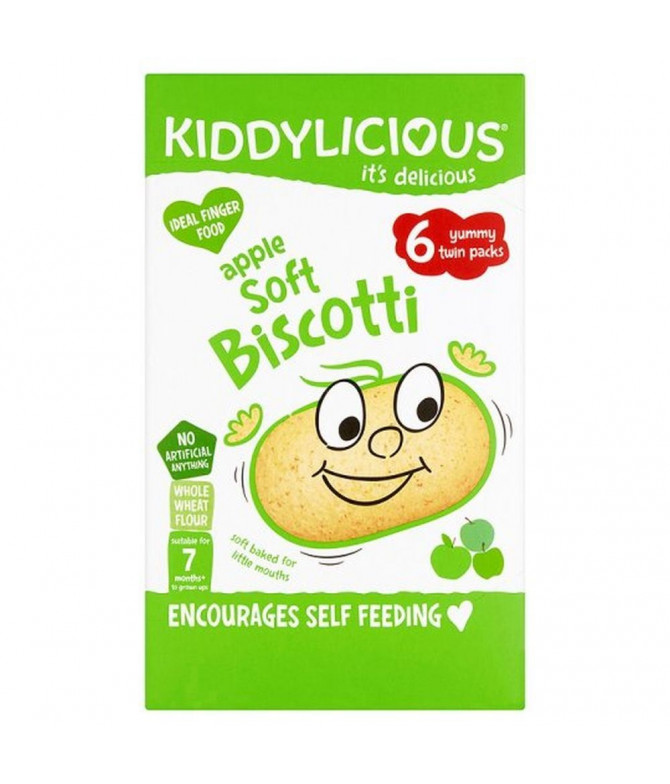 Kiddylicious Apple Soft Bolacha Maçã 120gr Kiddylicious Apple Soft Bolacha Maçã 120gr