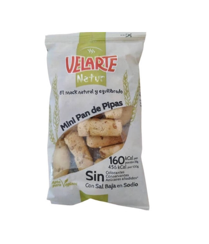 Velarte Natur Mini Pão Pipas 35gr
