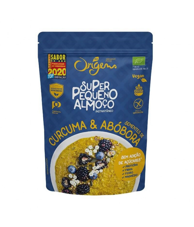 Origens Bio Super Desayuno Cúrcuma Calabaza 300gr T Origens Bio Super Desayuno Cúrcuma Calabaza 300gr T