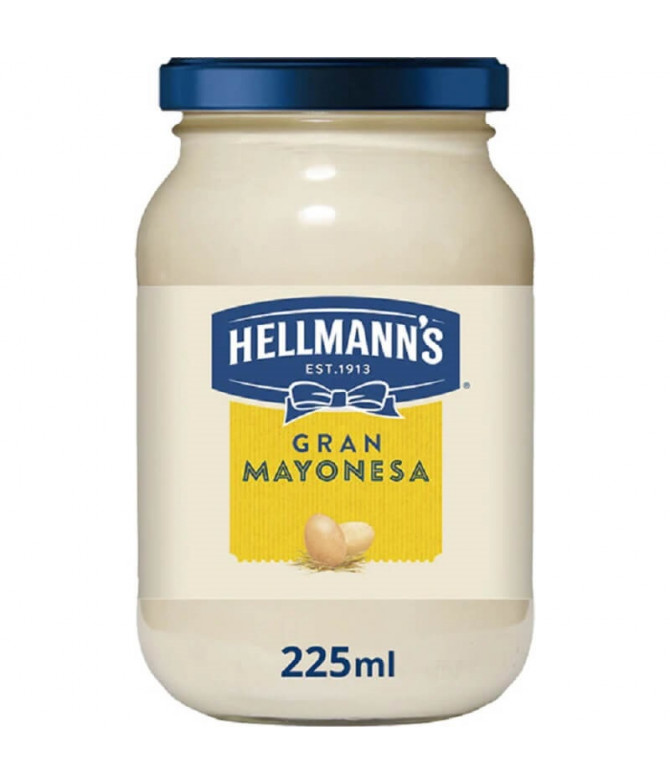 Hellmann's Mayonesa 225ml T Hellmann's Mayonesa 225ml T