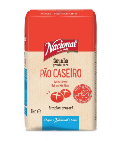 Nacional Farinha Pão Caseiro 1kg