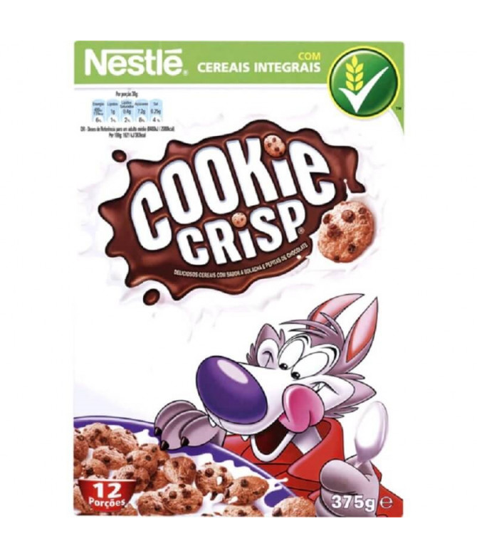 Nestlé Cereais Cookie Crisp 375gr