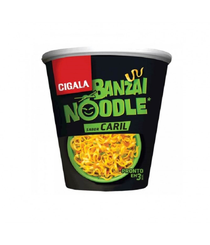 Cigala Fideos Banzai Curry 67gr T Cigala Fideos Banzai Curry 67gr T