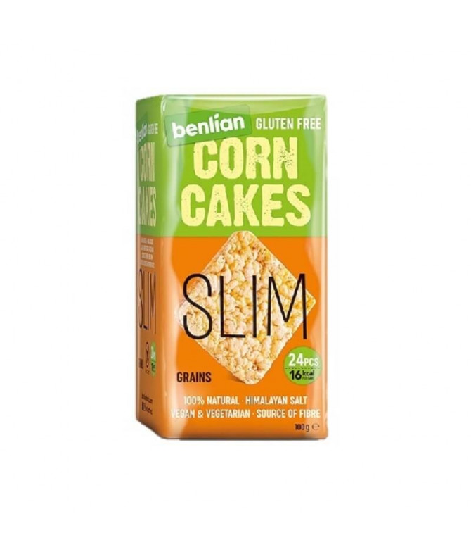 Benlian Tortitas Finas Milho Cereais 100gr Benlian Tortitas Finas Milho Cereais 100gr