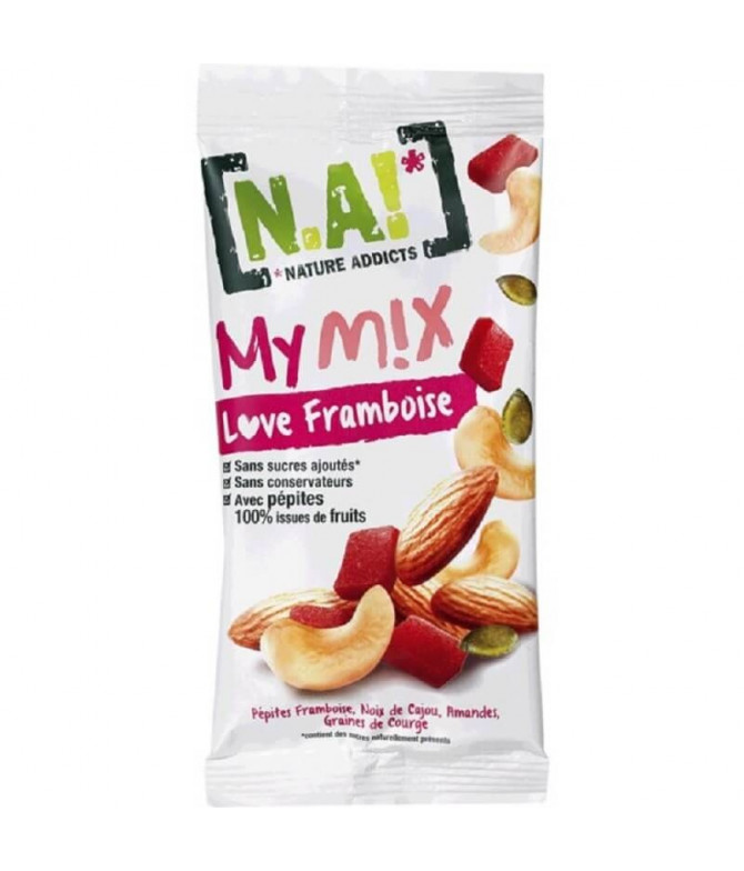 Nature Addicts Mymix Frutos Secos Frambuesa 40gr T Nature Addicts Mymix Frutos Secos Frambuesa 40gr T