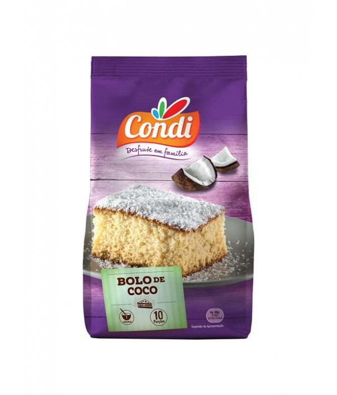 Condi Bolo Coco 400gr Condi Bolo Coco 400gr
