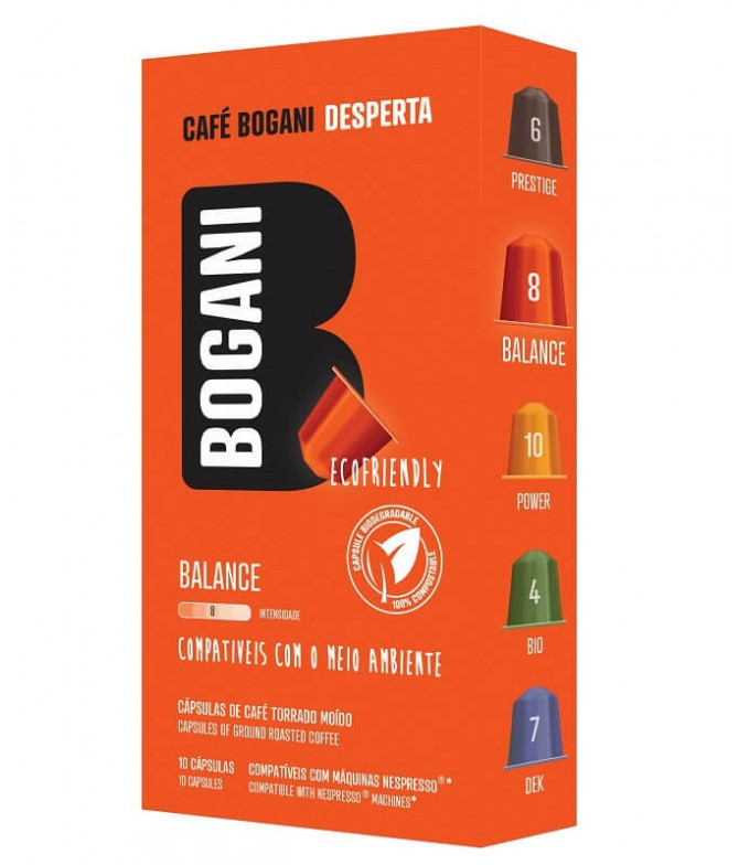 Bogani Café Balance Comp Nespresso 10un Bogani Café Balance Comp Nespresso 10un