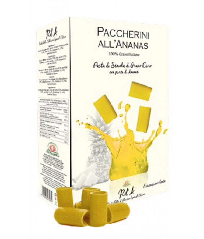 Rustichella D´Abruzzo Pasta Paccherini con Piña 250gr T