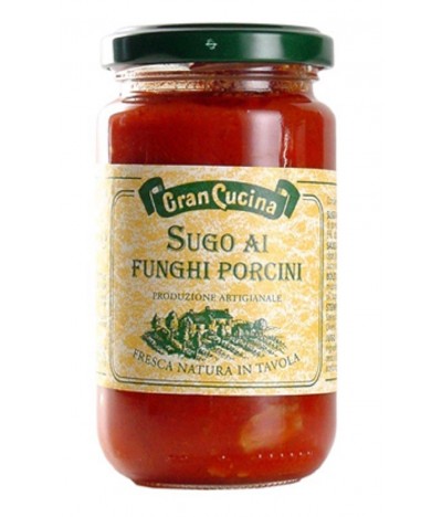 Molho de Tomate com Cogumelos Porcini 180gr