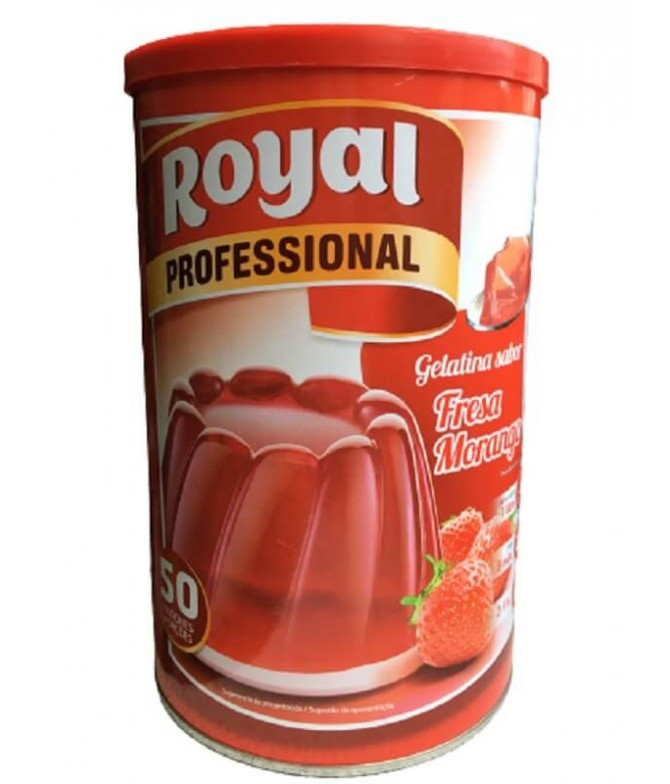 Royal Professional Gelatina Morango 850gr Royal Professional Gelatina Morango 850gr