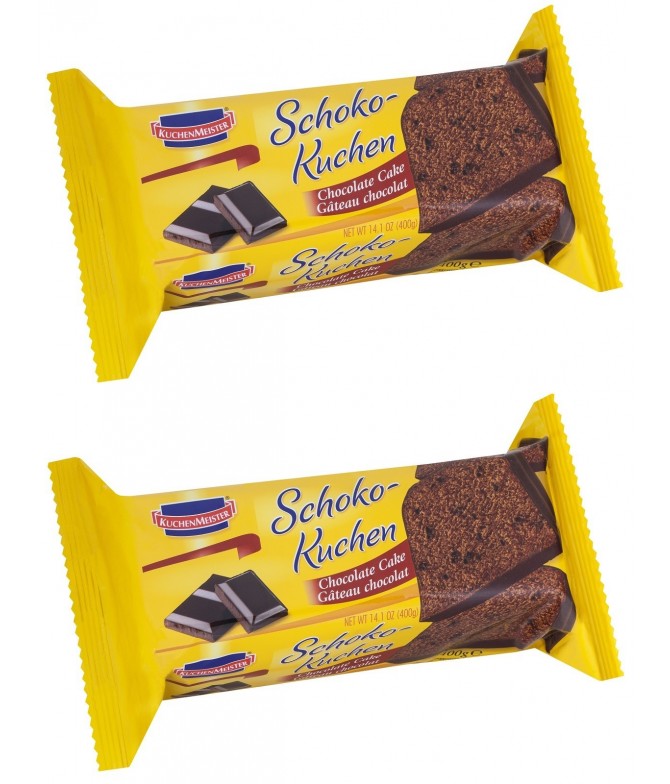 PACK 2 Bolo Clássico de Chocolate Kuchen Meister PACK 2 Bolo Clássico de Chocolate Kuchen Meister